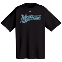 Florida Marlins Official Wordmark Short Sleeve T-Shirt