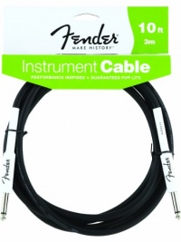 Fender Performance Guitar Cable 10' Black