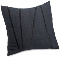 Calvin Klein Home Raffia Zig Zag European Sham, Ash