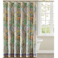 Echo Scarlf Paisley Shower Curtain - Multi - 72x72