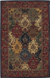 Nourison Rugs India House Collection IH23 Multi Color Rectangle 5' x 8' Area Rug