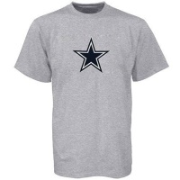 NFL Reebok Dallas Cowboys Ash Logo Premier T-shirt