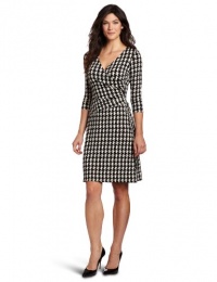 Jones New York Women's Matte Jersey Side Tie Dress