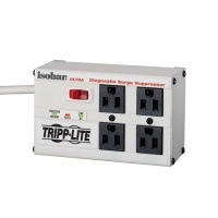 Tripp Lite ISOBAR4ULTRA Isobar Surge Protector Metal 4 Outlet 6 feet Cord 3330 Joules