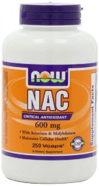 NOW Foods Nac-Acetyl Cysteine 600mg, 250 Vcaps