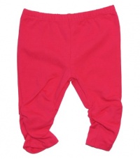 Infant Girl Stretch Pink Pants - Adidas 12M - 12 M