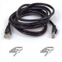 Belkin 15ft  CAT5E Black Patch Cord Snagless