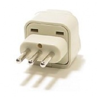 Universal to Italian Travel Power Plug Adapter Adaptor