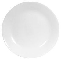 Martha Stewart Collection Dinnerware, Set of 4 White Melamine Salad Plates