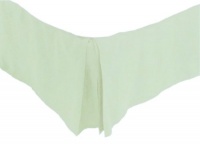 Calvin Klein Mercury Flower Queen Bedskirt Solar (Pale green)