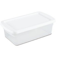 Sterilite Corp. 16428012 Storage Box (12 Pack):Volume:6 quart