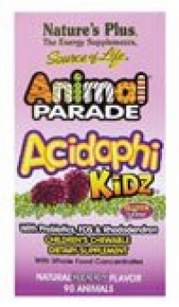 Nature's Plus - Animal Parade Acidophikidz, 90 chewable tablets