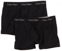 Calvin Klein Men's Microfiber Stretch 2 Pack Trunk, Black, X-Large