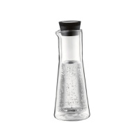 Bodum Canteen Double-Wall Carafe with Stainless Steel and Silicone Lid