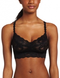 Cosabella Women's Never Say Never Sweetie Soft Bra, Black, Large