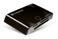 Transcend P8 15-in-1 USB 2.0 Flash Memory Card Reader TS-RDP8K (Black)