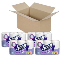 Extra Soft Bath Tissue, Mega Roll, 12 Rolls, Packs of 4 (48 Rolls)