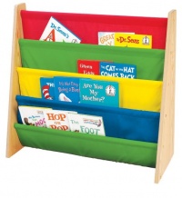 Tot Tutors Book Rack, Primary Colors