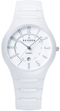 Skagen Women's 817LWXC Ceramic White Ceramic Watch