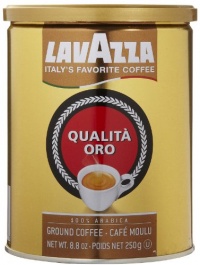 LavAzza Qualita Oro Espresso Coffee -- 8.8 oz