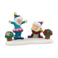 Department 56 North Pole Series Village A Bloomin' Merry Christmas Village Accessory, 1-3/4-Inch