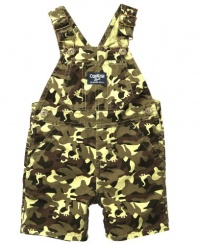 Osh Kosh Baby Overalls, Baby Boys Camouflage Overalls, Green, 12 months