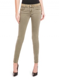 GUESS Brittney Ankle Skinny Colored Jeans with