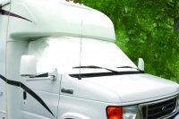 Camco 45231 RV Vinyl Windshield Cover (Arctic White)