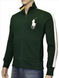 Polo Ralph Lauren Men's Big Pony Track Jacket Green