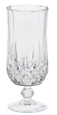 Cristal D'Arques Longchamp 11-3/4-Ounce Crystal Iced-Tea Glass, Set of 4