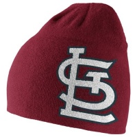 Nike St. Louis Cardinals Logo Uncuffed Beanie - Red