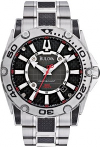 Bulova Men's 96B156 Precisionist Champlain Black carbon fiber Watch