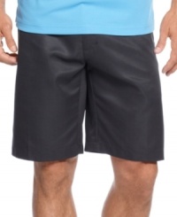 Moisture wicking and easy care make these plaid golf shorts from Champions Tour perfect for long rounds with your buddies.