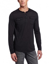 Kenneth Cole Men's Stripe Henley Shirt