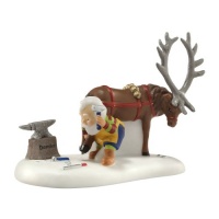 Department 56 North Pole Series Village Donder Village Accessory, 2.375-Inch