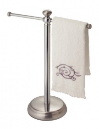 InterDesign York Metal Arm Towel Holder, Split Finish