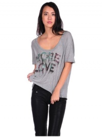 Chaser Womens Chaser More Love Tee - Oatmeal - Medium