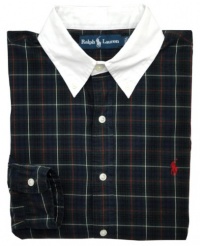 Polo Ralph Lauren Mens Classic-fit Plaid Club Shirt