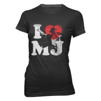 Bravado  Junior's Michael Jackson: I Heart Mj T-Shirt