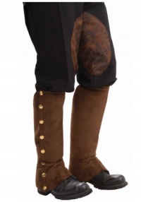 Steampunk Male Spats Black