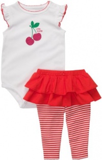 Carter's Cute & Comfy Set - Tutu With Cherry-3 Months