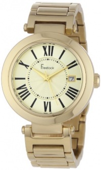 Freelook Women's HA1234GM-3A Cortina Roman Numeral Gold Watch