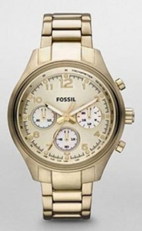 Fossil CH2791 Shiny-Brushed Gold/Champagne Dial