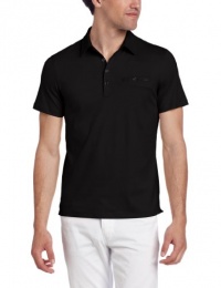 Calvin Klein Men's Single Welt Pocket Polo