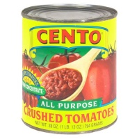 Cento Crushed Tomatoes, 28-Ounce Cans (Pack of 12)