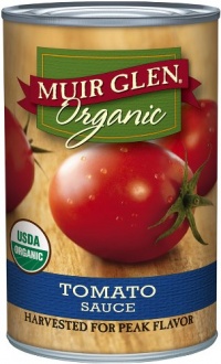 Muir Glen Organic Tomato Sauce, 15-Ounce Cans (Pack of 12)