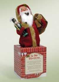 Night Before Christmas Santa Figurine