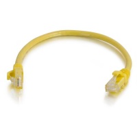 C2G / Cables to Go 27191 Cat6 Snagless Patch Cable, Yellow (3 Feet/0.91 Meters)