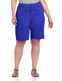 Caribbean Joe Women's Plus-Size 5 Pocket Twill Skimmer