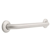 Safety First 5718 1-1/4-Inch by 18-Inch Concealed Mounting Grab Bar, Stainless Steel